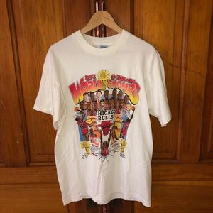 Vintage Chicago Bulls 1993 3-Time Champs NBA Shirt